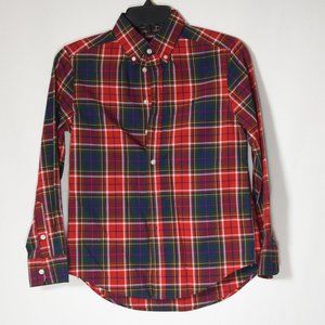 Ralph Lauren Boys Plaid LS Button Down Shirt. Size M(10/12)